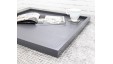 Square Wooden Tray : Charcoal