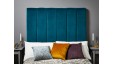 Archie Double Tall : Tall Vertical Padded Headboard