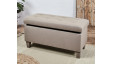 Lexington Shallow Buttoned : Shallow Buttoned Storage Bench