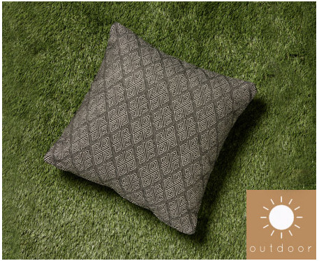 Outdoor Square Plain Cushion : Plain Edge Cushion