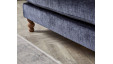 Hampton Shallow : Cushion Top Footstool with shallow base