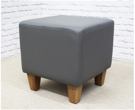 Short Cube Footstool