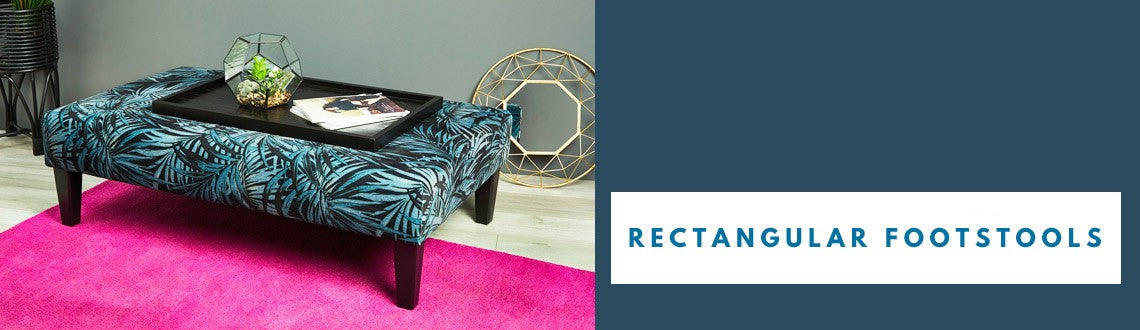 Rectangular Footstools | Handmade in UK | Free Delivery | Footstools & More