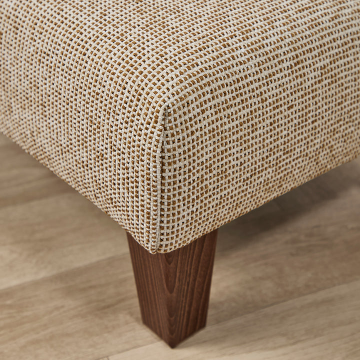 Richmond Small Footstool (Manuel Canovas Menorca Camel) 61 x 41cm