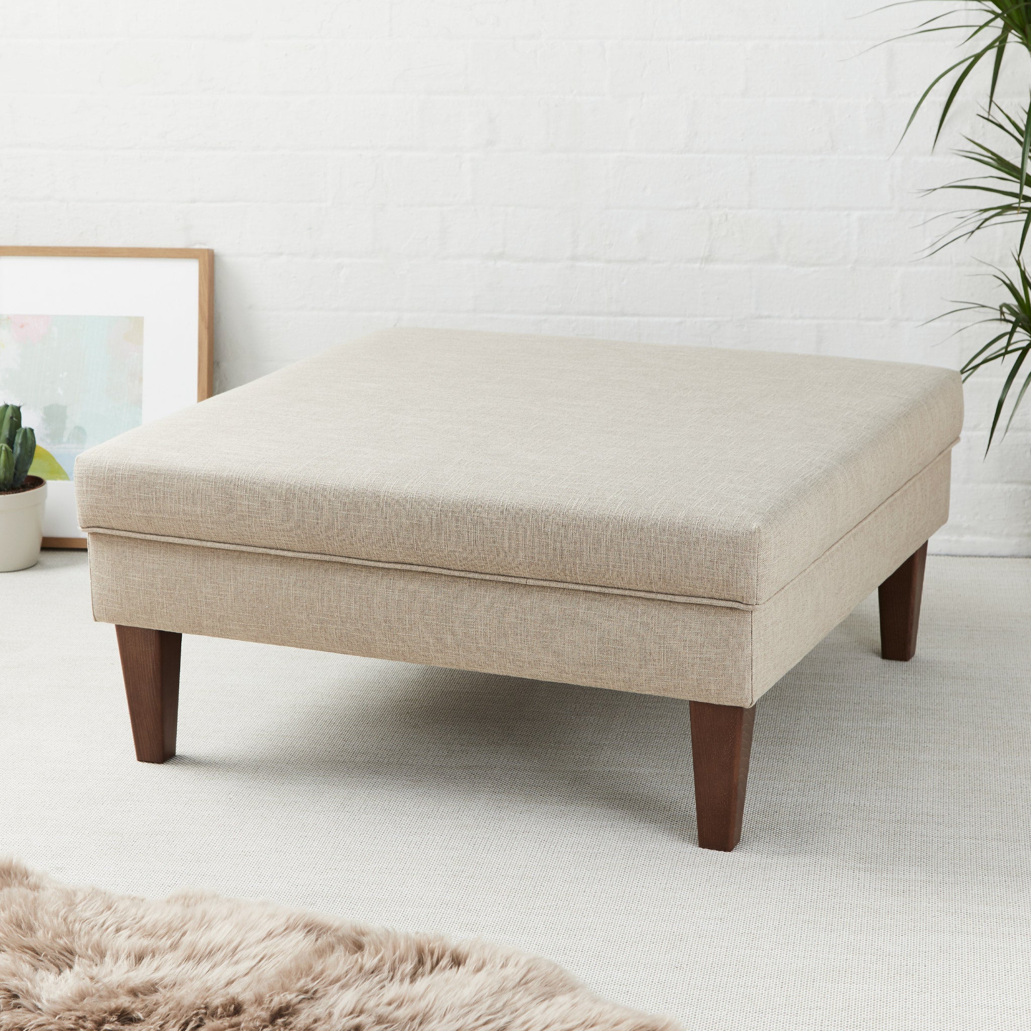 Suppliers Of Alberta Plain : Large Coffee Table Stool