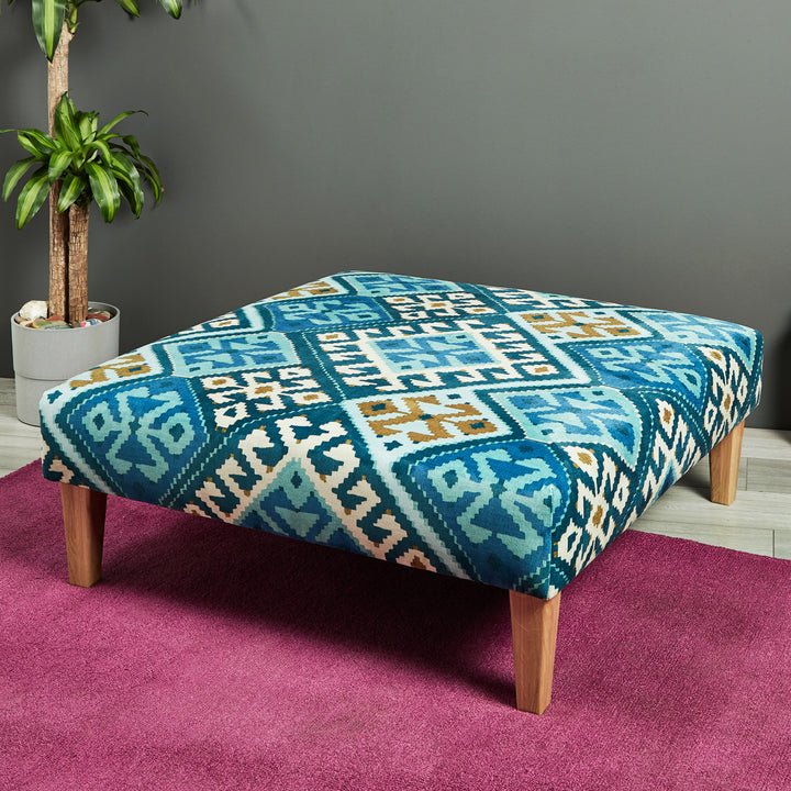 Armitage : Large Square Coffee Table Stool