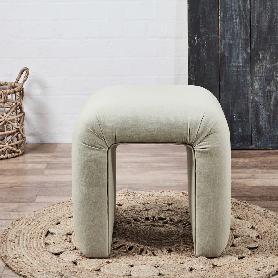 Interlocking Stool Cube Aspen Cube : Curved Freestanding Cube Stool – Footstools & More