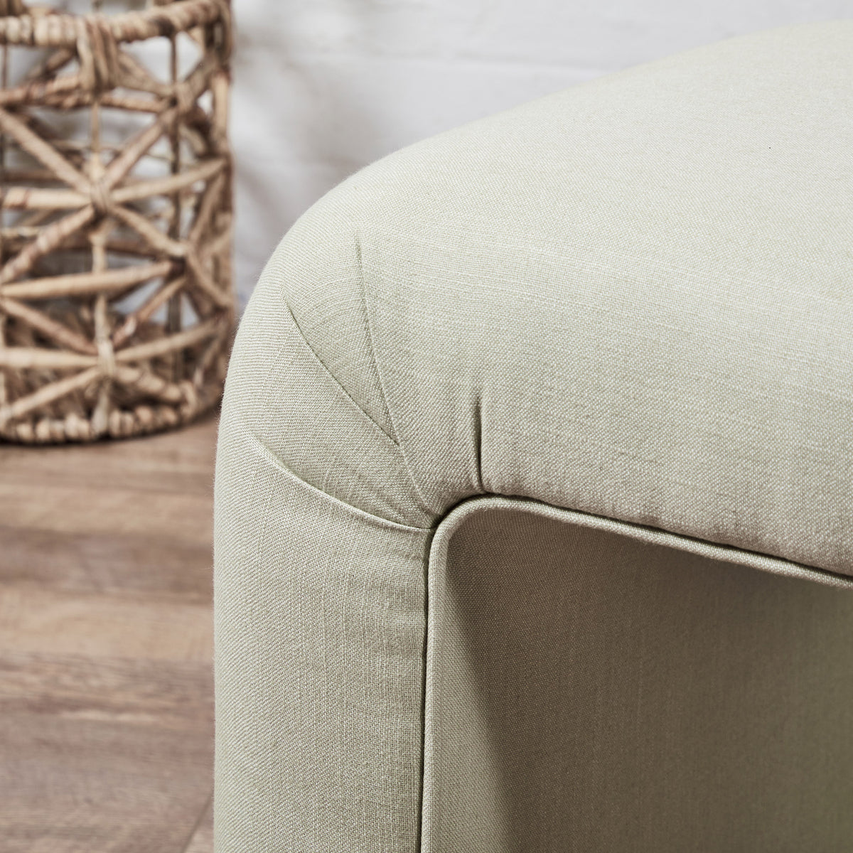 Aspen Cube : Curved Freestanding Cube Stool – Footstools & More