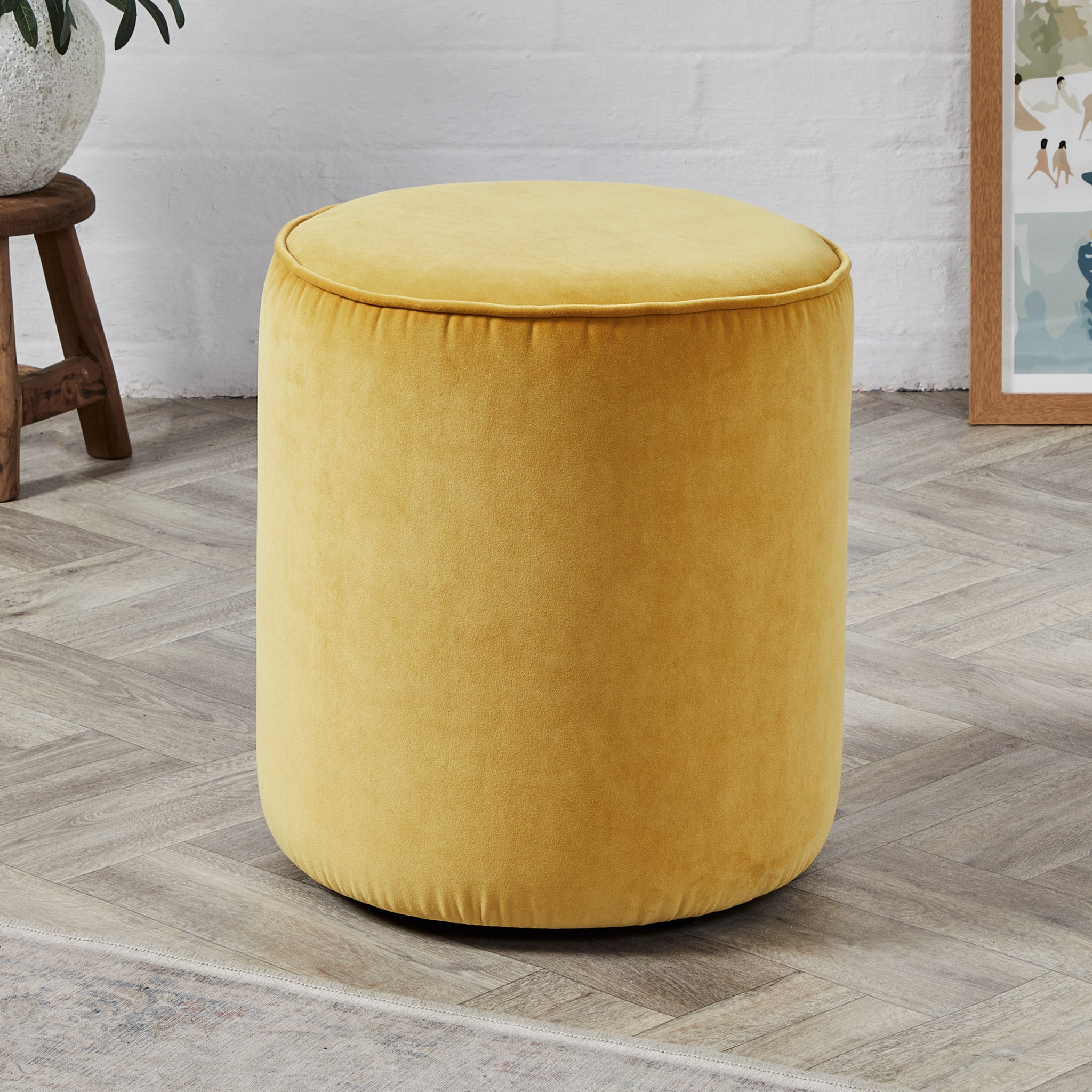 Manufacturers Of SALE Camden Tall Piped : Drum Stool with Piping