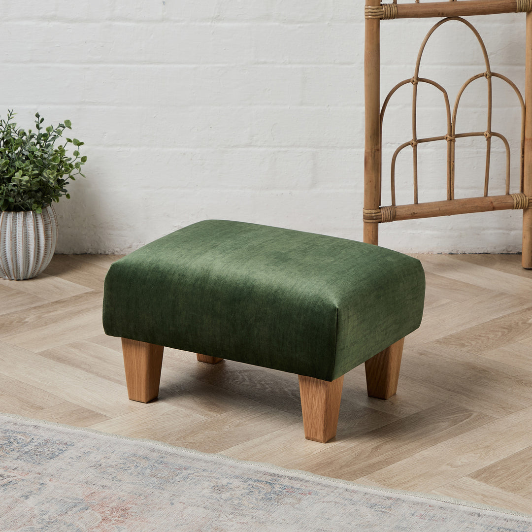 Richmond Small Footstool (Odyssey Forest) 46 x 33cm