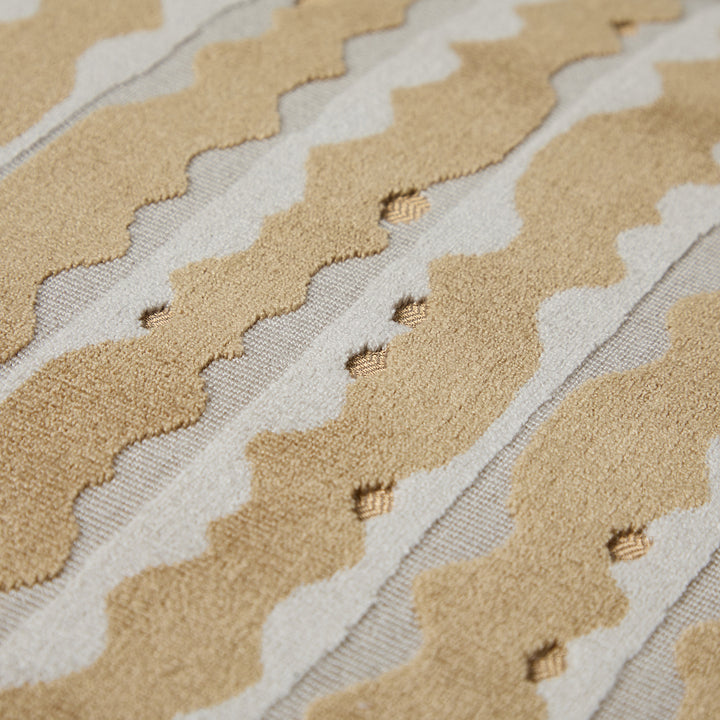 Edward Small Footstool (Elitis Brera Orso) 61 x 41cm