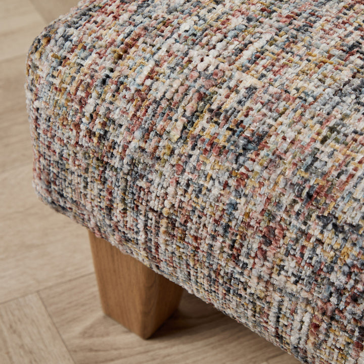 Richmond Small Footstool (Olbia Mystic) 61 x 41cm