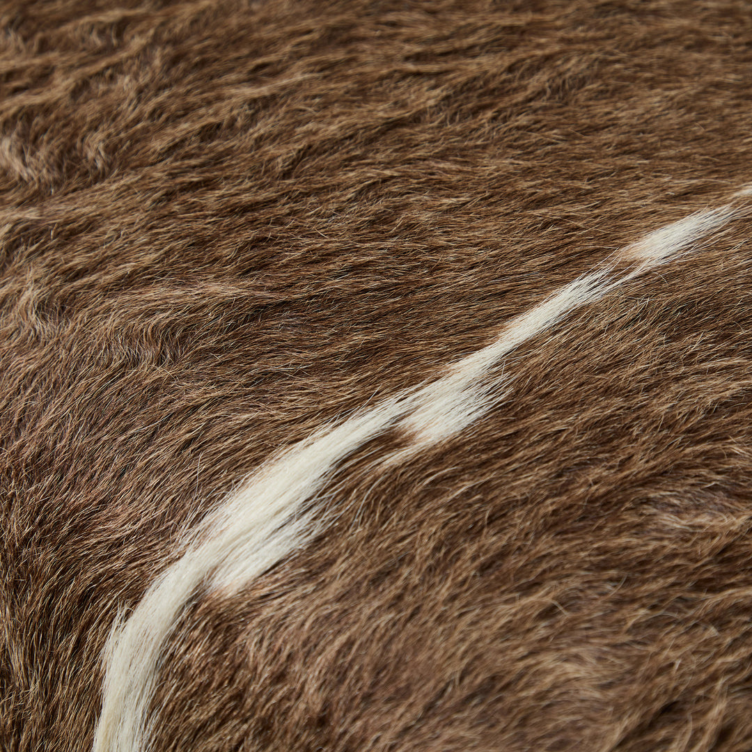 Edward Small Footstool (Cow hide 01) 61 x 41cm