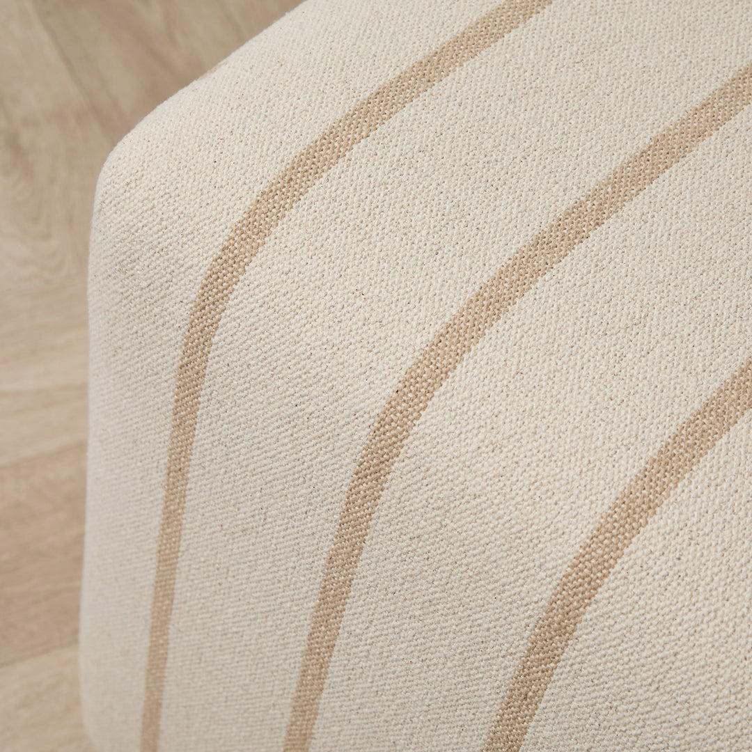 Soho Cube (Hopsack Natural) 46 x 46cm