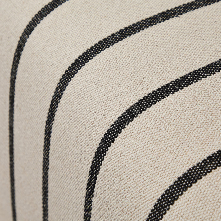 Soho Bench (Hopsack Black) 120 x 46cm