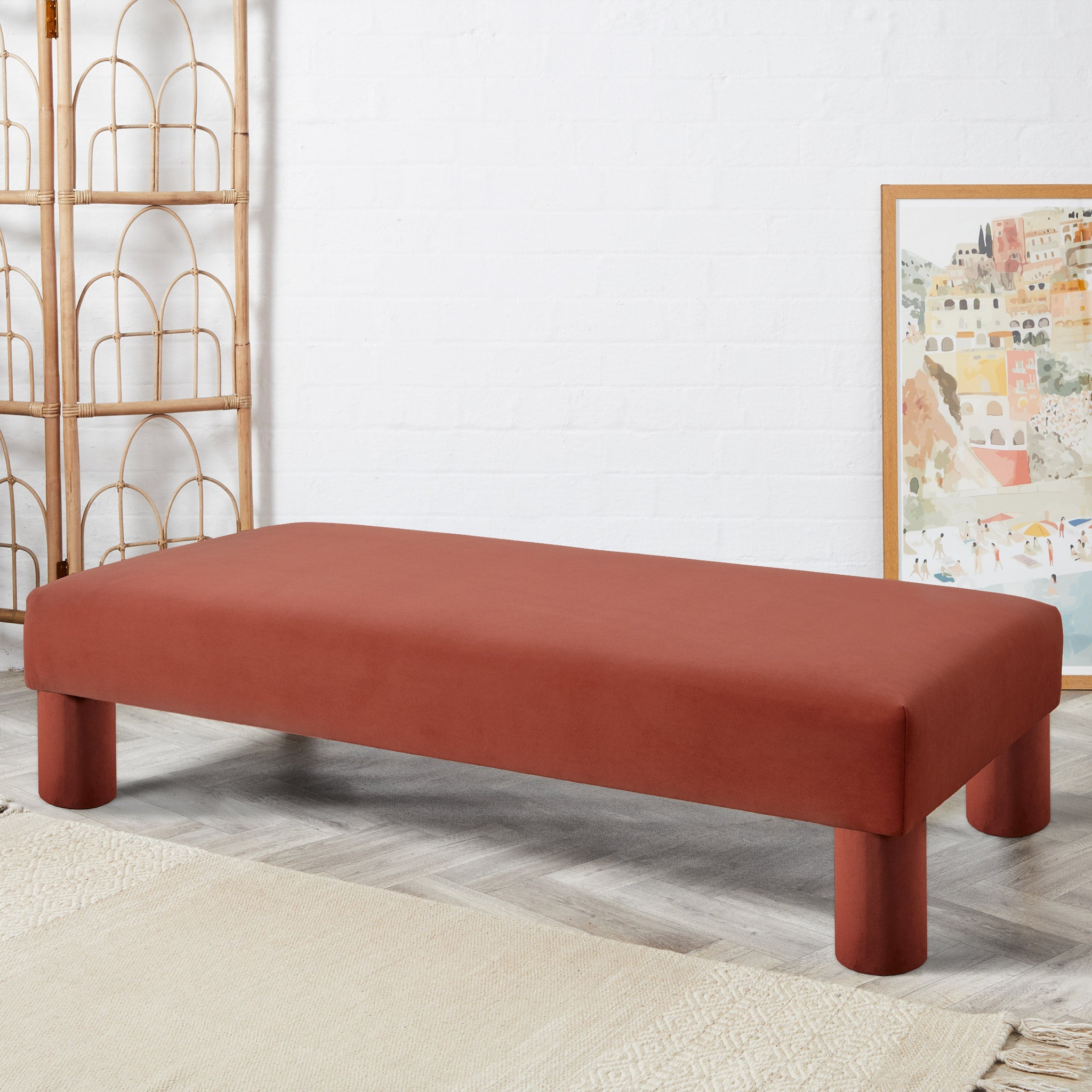 Round Leg Stool Garda : Round Leg Plain Coffee Table Stool – Footstools & More