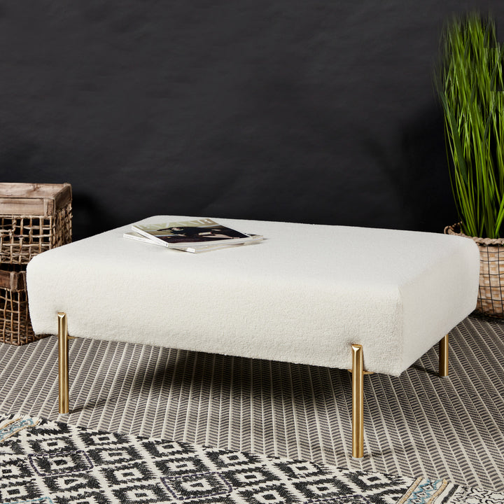 Heritage : Large Rectangular Coffee Table Stool
