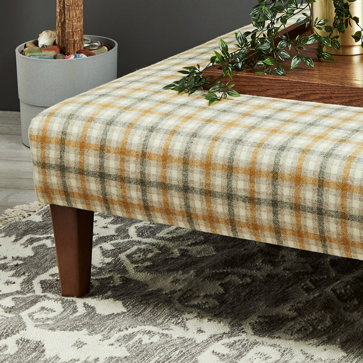Heritage : Large Rectangular Coffee Table Stool