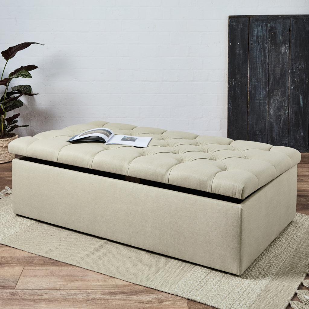 Suppliers Of Lexington Deep Buttoned : Deep Buttoned Deep Storage Ottoman