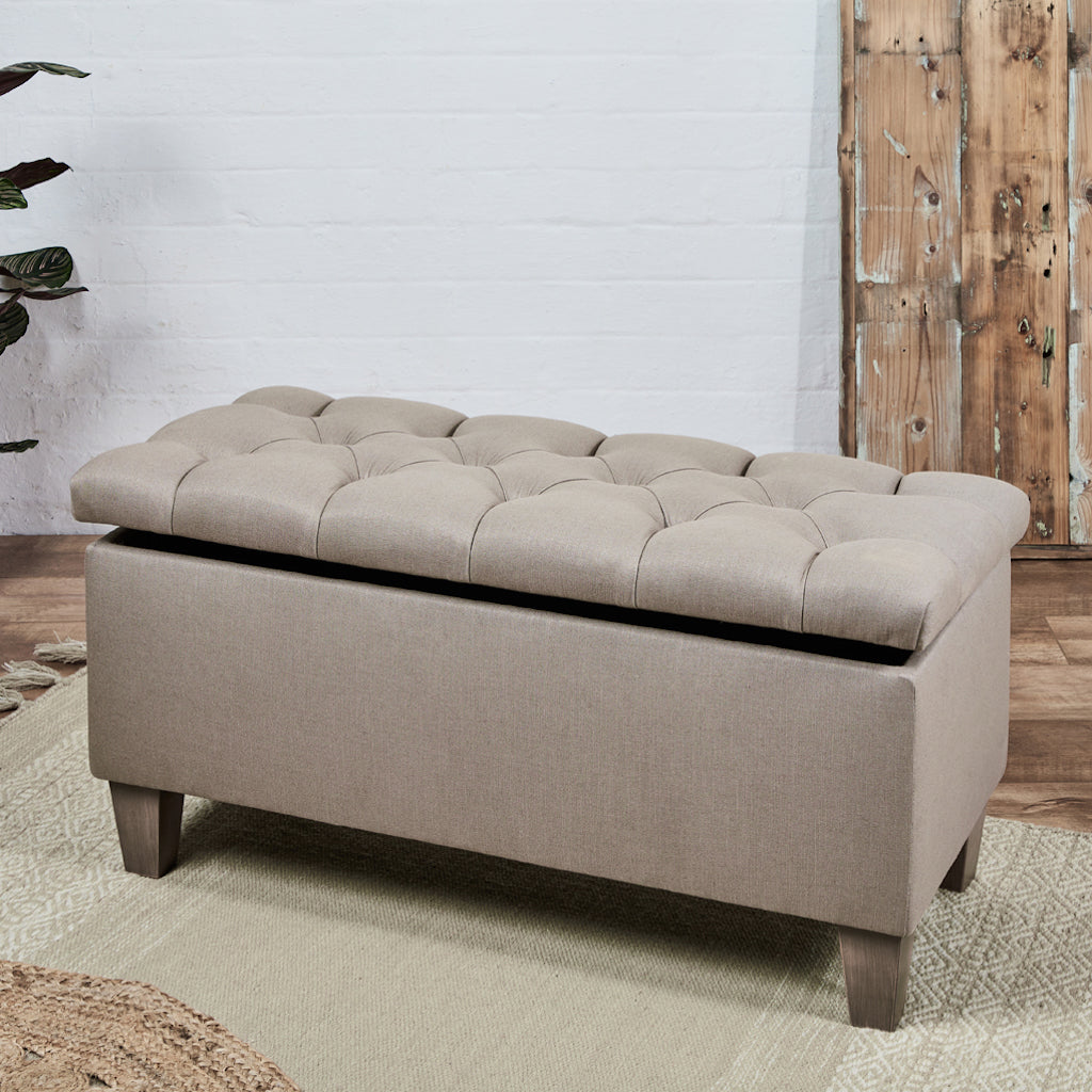 Lexington Deep Buttoned : Deep Buttoned Storage Bench