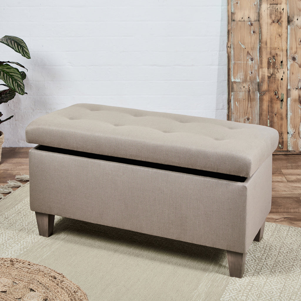 Bespoke Lexington Shallow Buttoned : Shallow Buttoned Storage Bench