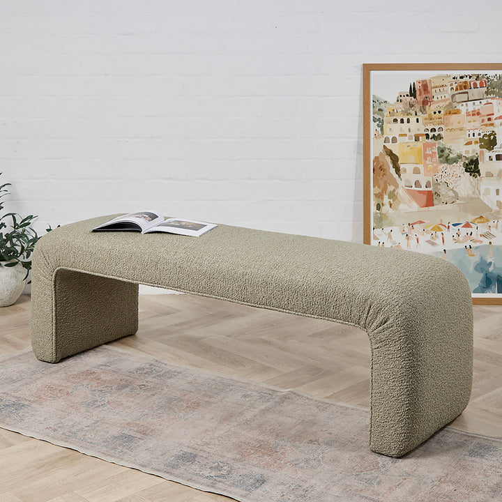 Aspen Bench (Kirkby Surface FR Sage) 152 x 46cm