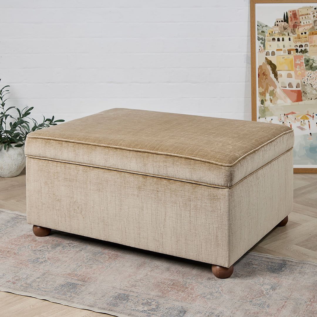 Lexington Storage Ottoman (Kobe Caramel) 102 x 76cm