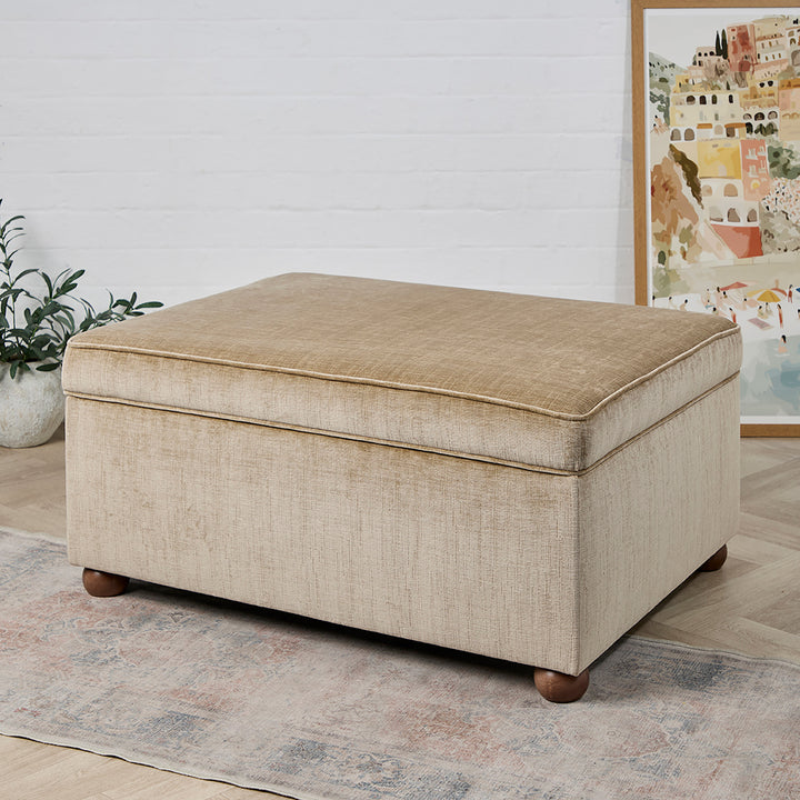 Lexington Storage Ottoman (Kobe Caramel) 102 x 76cm