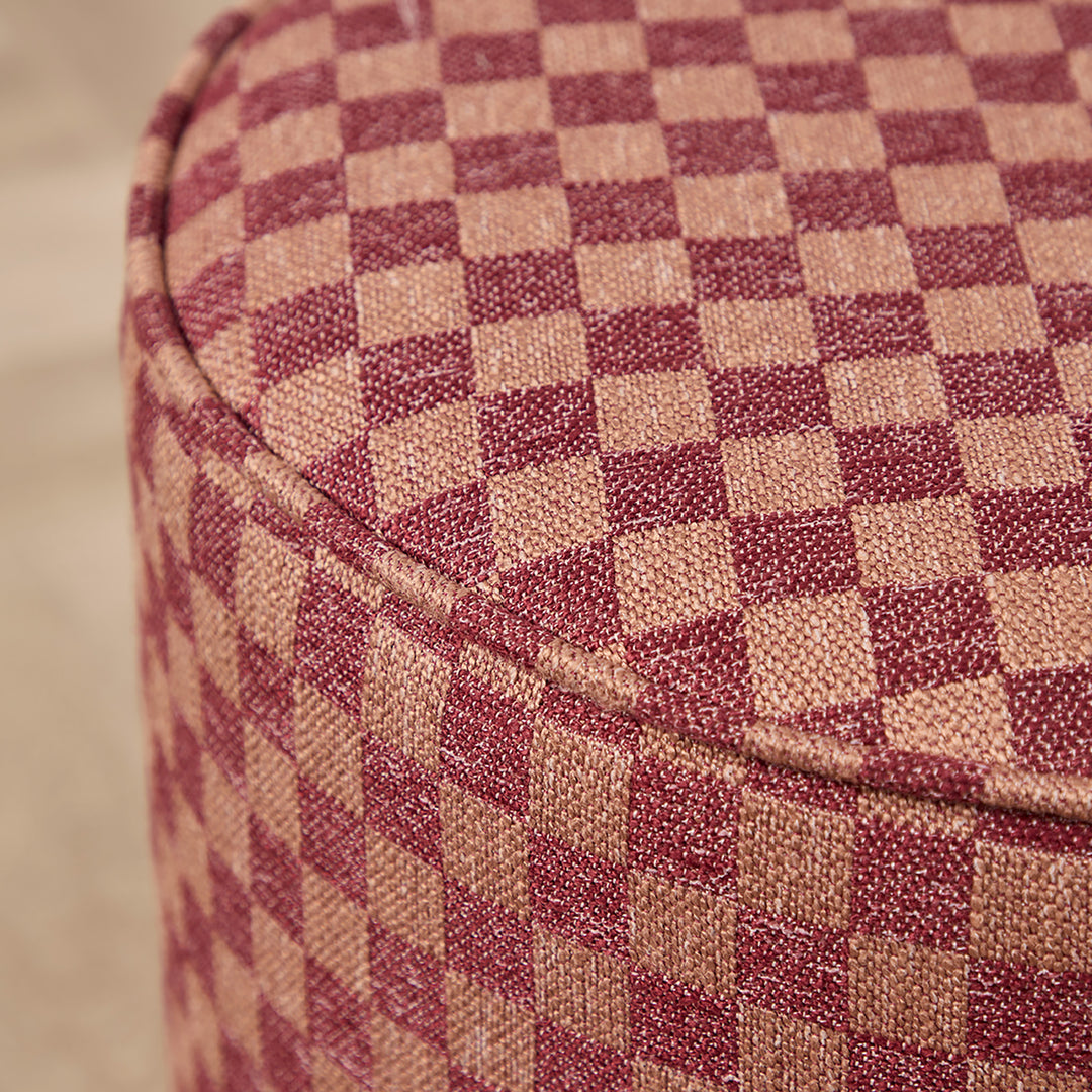 Camden Tall Piped (Damier Brick Check) 38cm Diam