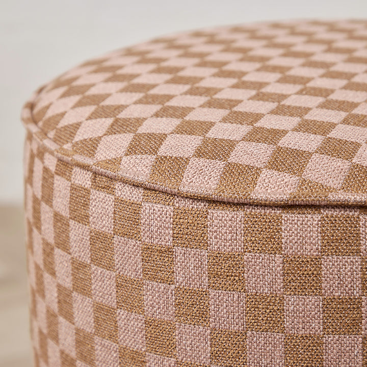 Camden Tall Piped (Damier Plaster Check) 38cm Diam