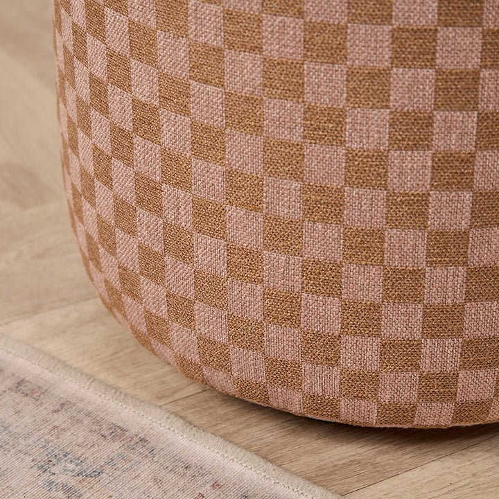 Camden Tall Piped (Damier Plaster Check) 38cm Diam