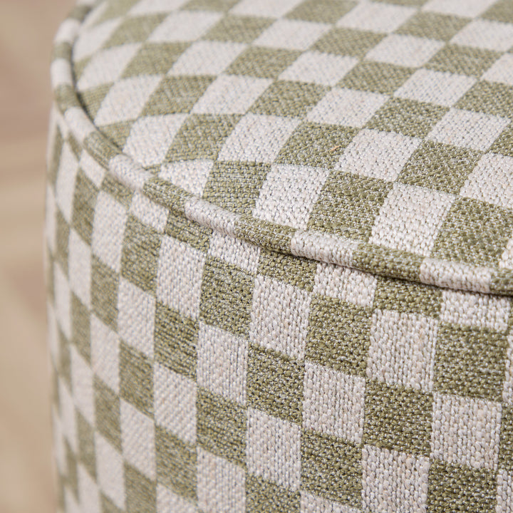Camden Tall Piped (Damier Sage Check) 38cm Diam