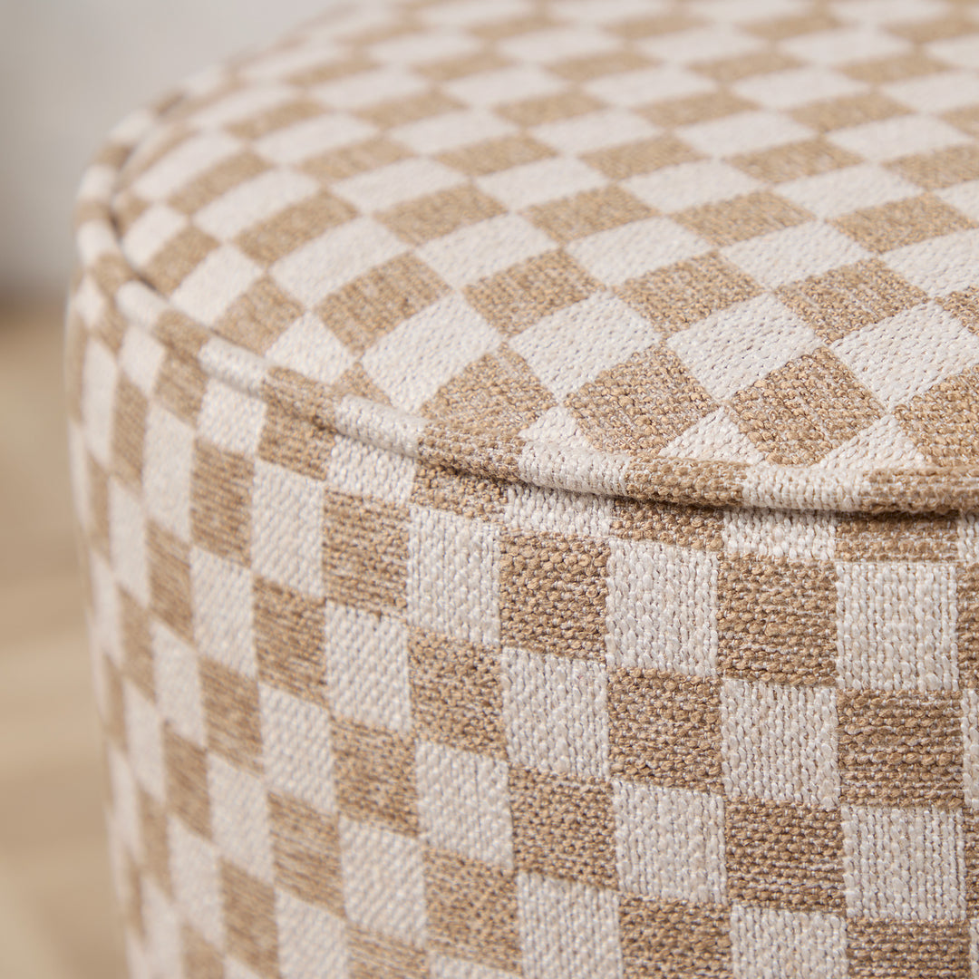 Camden Tall Piped (Damier Shingle Check) 38cm Diam