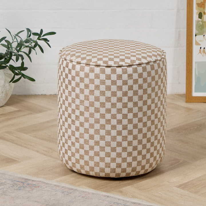 Camden Tall Piped (Damier Shingle Check) 38cm Diam
