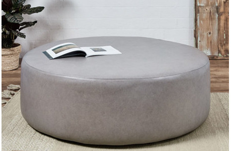 A Black Leather Ottoman Could Be The Perfect Footstool For You