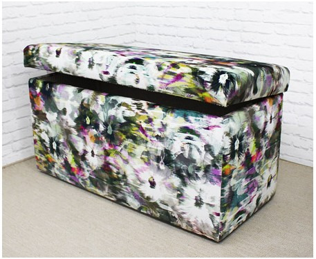 Storage Footstools Help Keep Clutter Out Of Sight